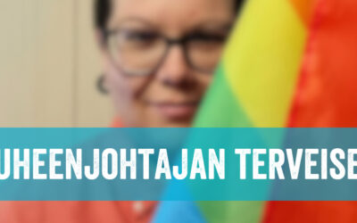 Pride 2023: Puheenjohtajan kannanotto