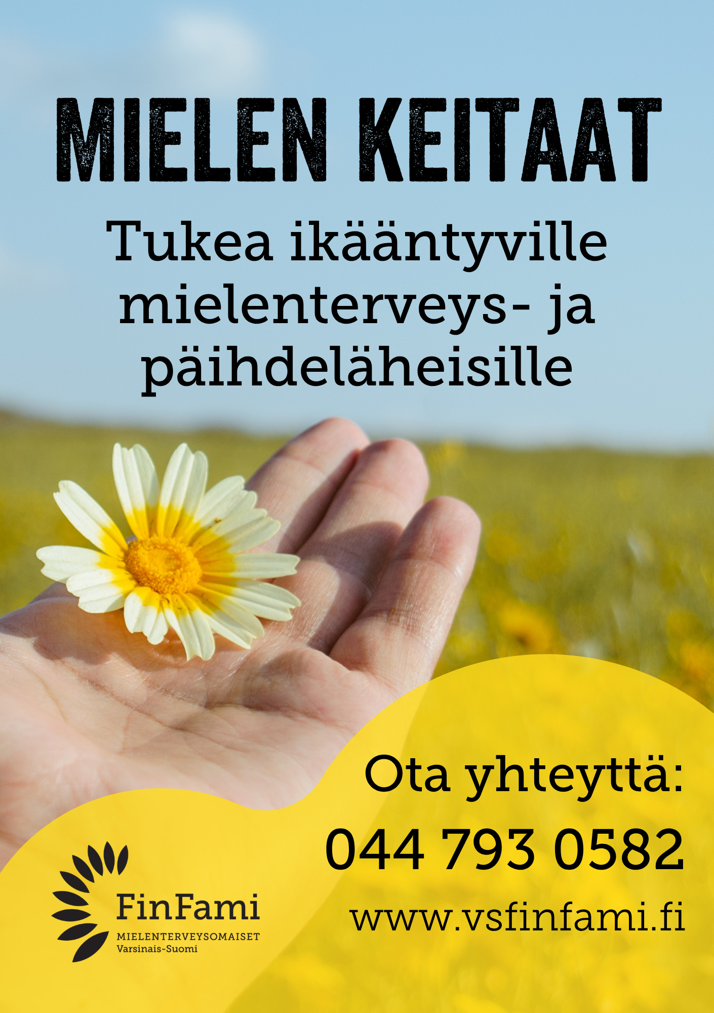 Mielen keitaat -esitteen kansikuva